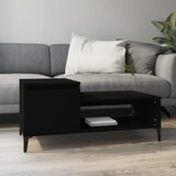 vidaXL Stolić za kavu crni 100 x 50 x 45 cm od konstruiranog drva | shoptok.hr