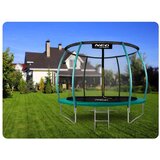 Neo-Sport profilirani vrtni trampolin 252 cm (8 ft) s unutarnjom mrežom, tirkizni | shoptok.hr