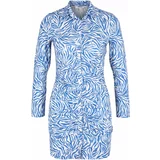 Dorothy Perkins Petite Košulja haljina plava / bijela