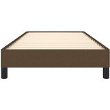  Posteljni okvir temno rjav 90x190 cm blago, (20727028) | Shoptok.si