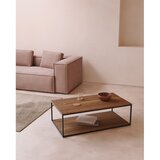 Kave Home Stolić za kavu s pločom stola u dekoru oraha u tamnoj prirodnoj boji 60x110 cm Yoana – | shoptok.hr