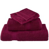 vidaXL 12-dijelni vrhunski set ručnika SOLUND bordo 600 gsm | shoptok.hr
