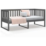  Dnevna postelja siva 90x190 cm trdna borovina, (21073743) | Shoptok.si