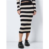 Noisy May Cream-Black Ladies Striped Sweater Midi Skirt Jaz - Ladies | shoptok.hr