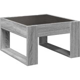 vidaXL Stolić s beskonačnim LED svjetlima boja hrasta 50x53x30 cm | shoptok.hr