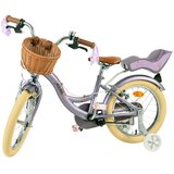 Volare Blossom dječji bicikl za djevojčice - 16" - ljubičasti - dvije ručne kočnice | shoptok.hr