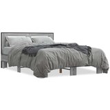  Okvir kreveta boja hrasta 120x200 cm konstruirano drvo i metal | shoptok.hr