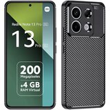 Techsuit CarbonFiber maska za Xiaomi Redmi Note 13 Pro 5G / Poco X6 – crna | shoptok.hr