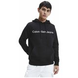 Calvin Klein Jeans Puloverji J30J322551 Beh Črna | Shoptok.si