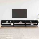 vidaXL TV ormarić crni 270x40x46 cm izrađeno drvo | shoptok.hr