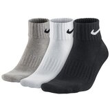 Nike muške čarape 3PPK value cotton quarter (s m) Cene'.'