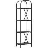  Polica Crni hrast 40 x 30 x 146 cm Konstruirano drvo | Eponuda.ba