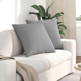 vidaXL jastučići za sofu 2 pcs siva 60 x 60 cm tkanina | shoptok.hr