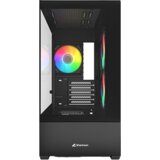 Sharkoon Kućište gaming, MK6 RGB Black mATX, ventilator 3x120mm | Eponuda.ba