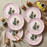 Hermia Set dezertnih tanjira, 6 komada, Šareni | Eponuda.com
