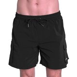 GymBeam Men‘s Swim Cargo Shorts Black