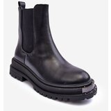 Kesi Chelsea Flat-heeled and platform boots, black, Linestta | shoptok.hr