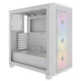 Corsair Kućište 3000D RGB AIRFLOW Mid-Tower White, CC-9011256-WW | ePonuda.com