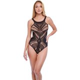 Baci Lingerie BACI DIAMONTE BODYSUIT ČRNA, OS, (21780647) Cene