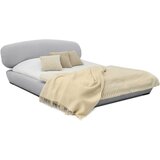 Scandic Sivi tapecirani bračni krevet s prostorom za odlaganje s podnicom 140x200 cm Odette – | shoptok.hr