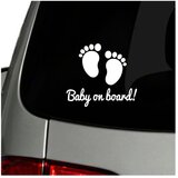 Ambiance Nalepka Fanastick Baby On Board | Shoptok.si