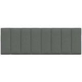 vidaXL Vzglavna stranica temno siva 140 cm blago | Shoptok.si