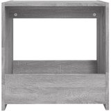  Bočni stolić boja sivog hrasta 50x26x50 cm konstruirano drvo | Eponuda.com