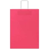  Papirnate vrećice 250 kom s ručkama ružičaste 32x17x44 cm | shoptok.hr