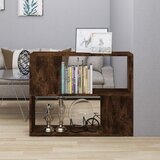 Ormarić za knjige / pregrada boja dimljenog hrasta 80x24x63 cm | shoptok.hr