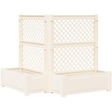  Velika s osvrtom 2 pcs Bijela 143 x 143 x 133,5 cm PP Cijene