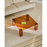 Kave Home Rjava steklena mizica 85x85 cm Adularia – | Shoptok.si