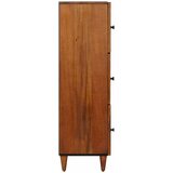  Highboard s pohranom Orah 40 x 33 x 110 cm Čvrsto drvo manga | shoptok.hr