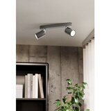 Eglo Stropni reflektor Reciso-E (Dva snopa svetlobe, 5 W, GU10, IP20, Črna, Število svetlobnih elementov: 2 kos) | Shoptok.si
