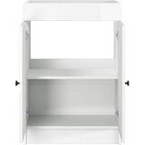 Ormarić ispod umivaonika Bijela visokog sjaja 56 x 37,5 x 81 cm | shoptok.hr