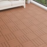  Pločice za decking 3D Dizajn 11 pcs Svijetlosmeđa 30 x 30 cm Cene