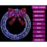 vidaXL Vijenac S LED lampica Plava 75 cm Akril | shoptok.hr