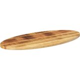 Stolna Mizna plošča 120x50x3,8 cm ovalna trden mangov les, (21410965) | Shoptok.si