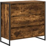  Kreveta Dimni hrast 79 x 36 x 75.5 cm Konstruirano drvo | shoptok.hr