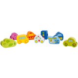 Classic World drvene kocke za provlačenje vezice Promet, 13 dijelova | shoptok.hr