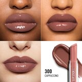 Rimmel London Stay Glossy šminka z bleščečim finišem za ustnice odtenek CAPPUCCINO 3.4 g | Shoptok.si