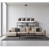  visilica na lanku karbon 4xE27/15W/230V crna/braon | Eponuda.com