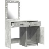  Toaletni stol 2 kom. Siva 50 x 41 x 135 cm Konstruirano drvo | shoptok.hr