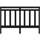  Uzglavlje za krevet crno 166 x 4 x 100 cm od masivne borovine | shoptok.hr