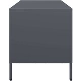 vidaXL TV ormarić antracit 101,5 x 39 x 43,5 cm hladno valjani čelik | shoptok.hr