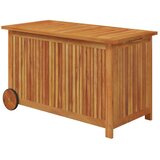  Vrtna kutija za pohranu s kotačima 90x50x58 cm od drva bagrema | Eponuda.ba