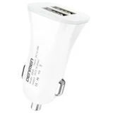 auto punjač DZ06 2xUSB fast 3/1A/ bela