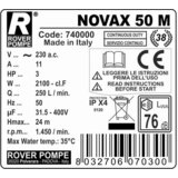 Rover Pompe Pumpa za pretakanje Rover Novax M 50 | Eponuda.com