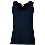 Fruit Of The Loom Valueweight Vest Navy Women's T-shirt Cene