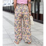 UR/CEO Purple wide pleated women's pants Sammira | Shoptok.si