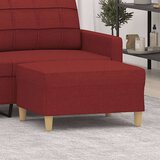  Tabure crvena boja vina 70 x 55 x 41 cm od tkanine | shoptok.hr